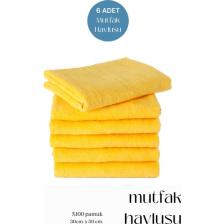 Sevilya 6 Adet Mutfak Havlusu El Yüz Havlusu