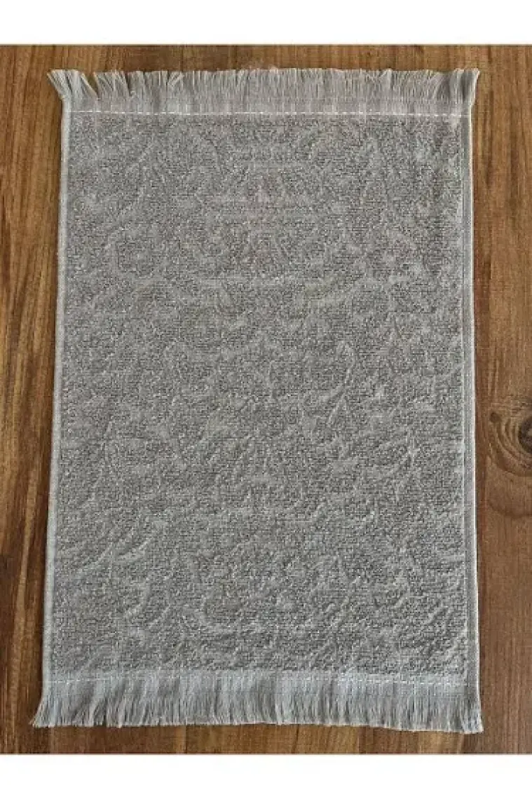 Zeynep Tekstil Fringe | 6'lı  30X50 cm El ve Yüz Havlu Seti | Mutfak Havlusu