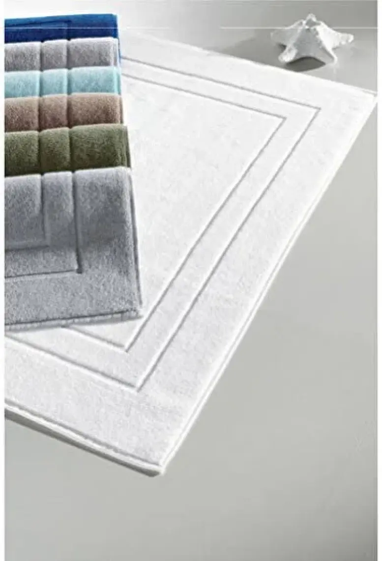 4 Adet Odelia Serisi Ayak Havlu 50x70 200gr Beyaz