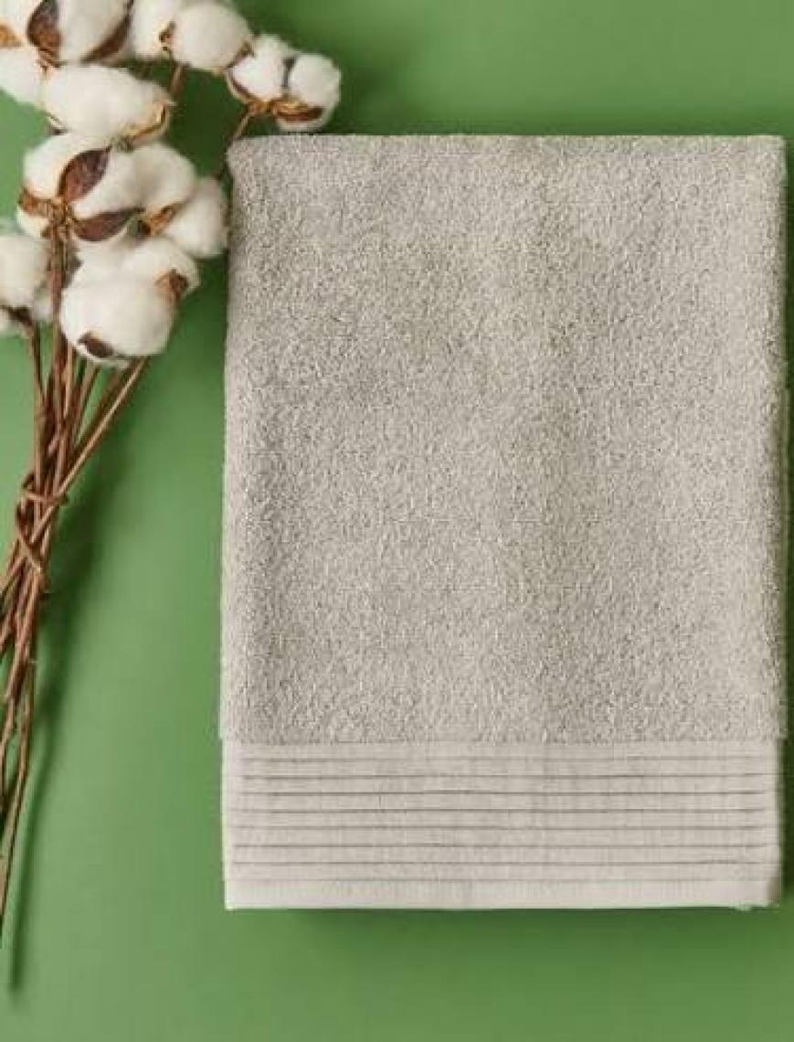 Evidea Soft Premium Yüz Havlusu - Gri - 50X90 cm