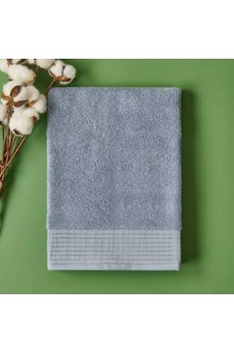 Evidea Soft Premium Yüz Havlusu - Mavi - 50X90 cm