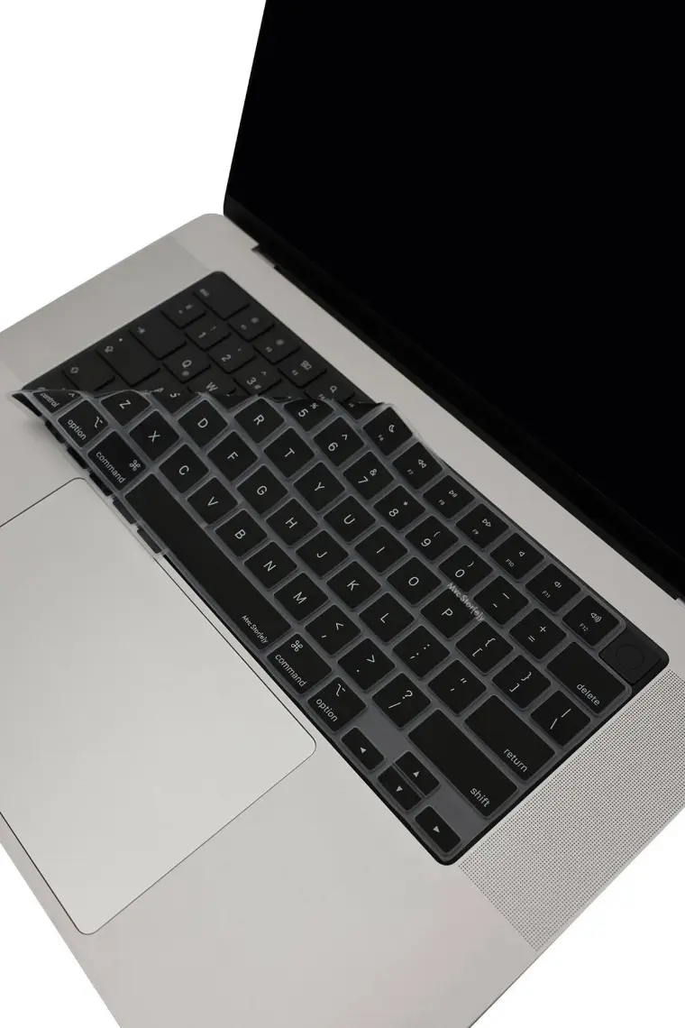 Store Macbook Air Pro Klavye Koruyucu M1-M2-M3,(Us To Tr) A2681 A3113 A2941 A3114 A2442 A2779 A2992 A2918 A2485 A2780 A2991 ile Uyumlu Siyah