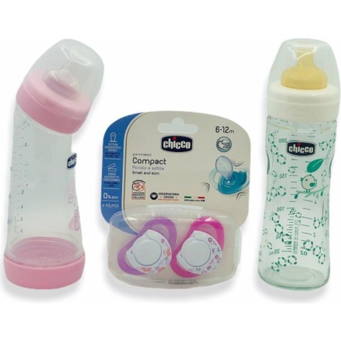 Chicco Bebeğinizin İlk Seti 3'lü Fırsat Paketi - Pembe