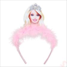 Süsle Bebek ve Parti Barbie Baskılı Taç