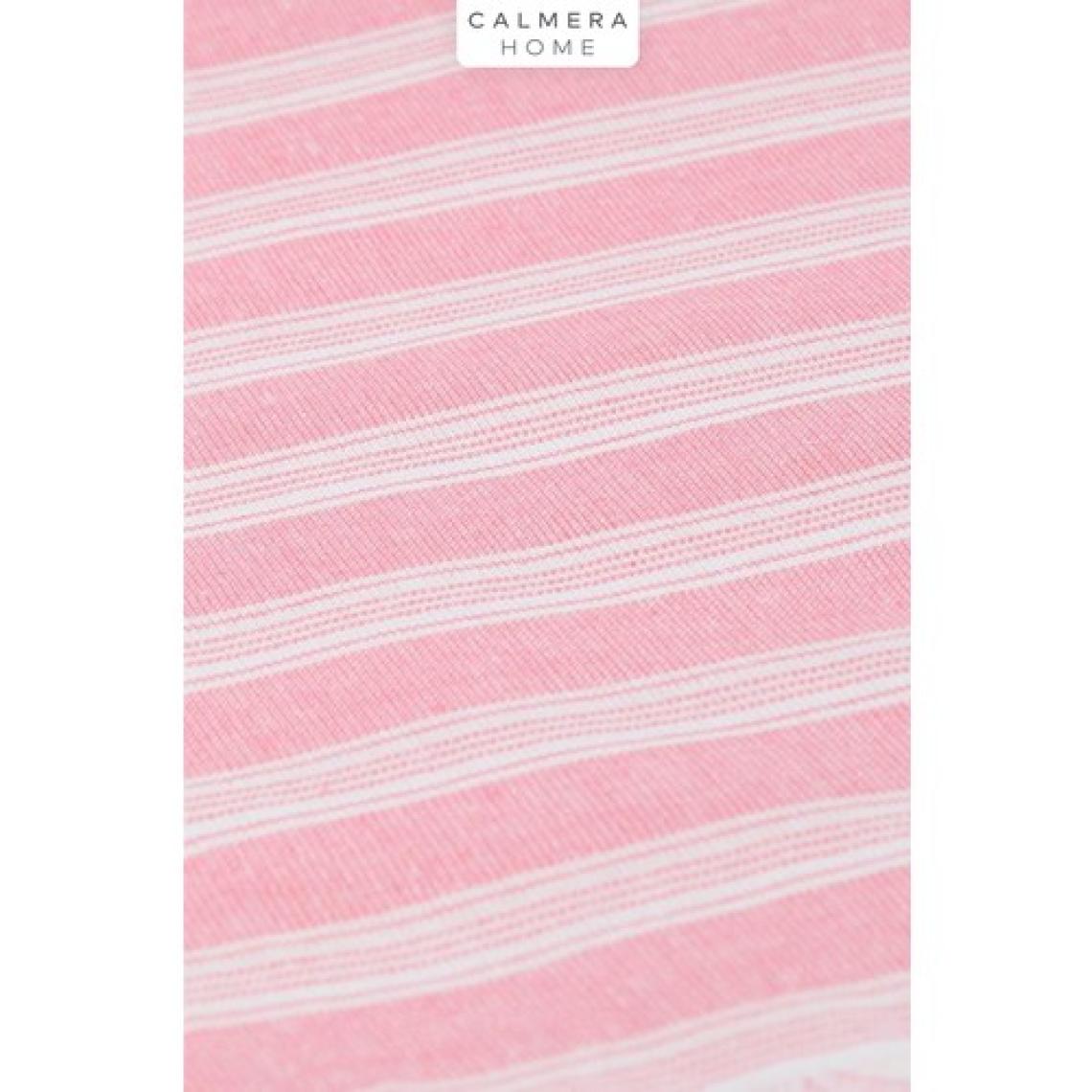 Calmera Home Linea Peştemal | Ince - Doğal Saçaklı | Plaj, Deniz, Havuz, Pareo, Spa, Yoga, Spor, Seyahat Havlusu - Pembe