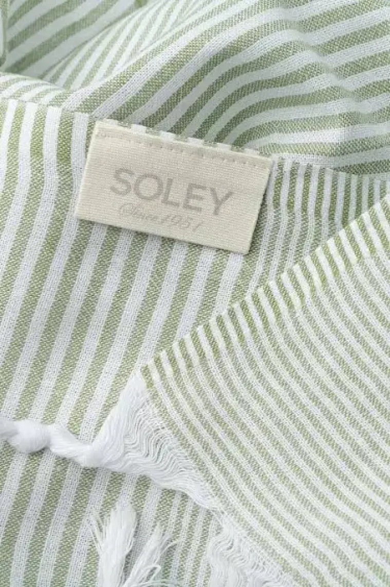 Soley | Stripe | %100 Doğal Pamuklu Peştemal