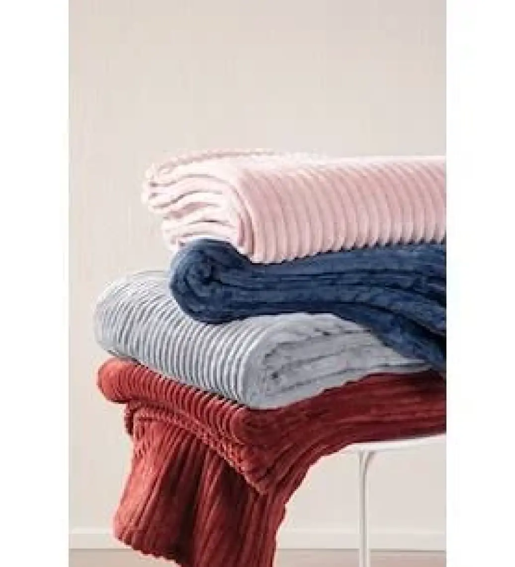 Yataş Bedding Holly Wellsoft Battaniye Çift Kişilik - Ekru