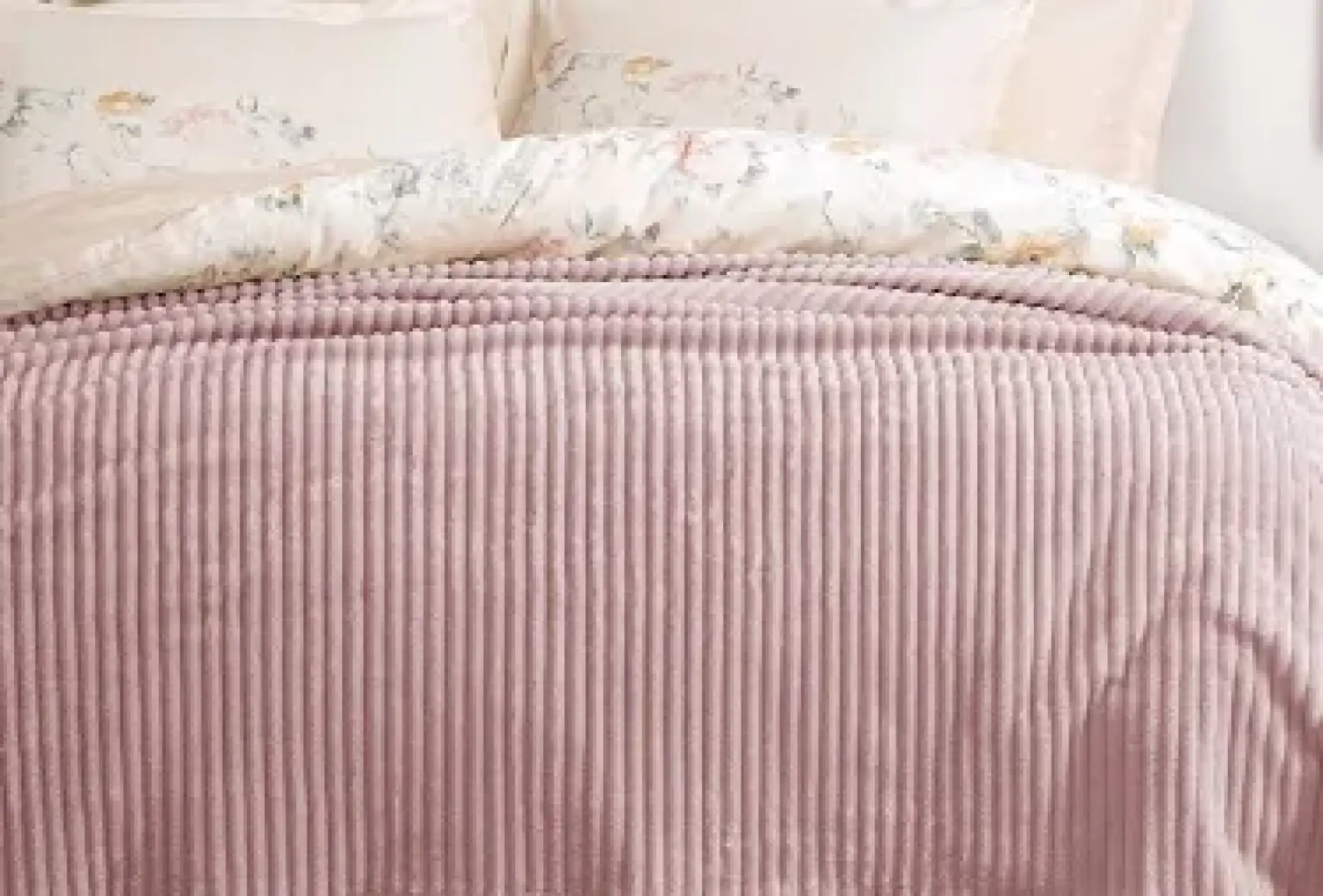 Yataş Bedding Holly Wellsoft Battaniye Çift Kişilik - Ekru