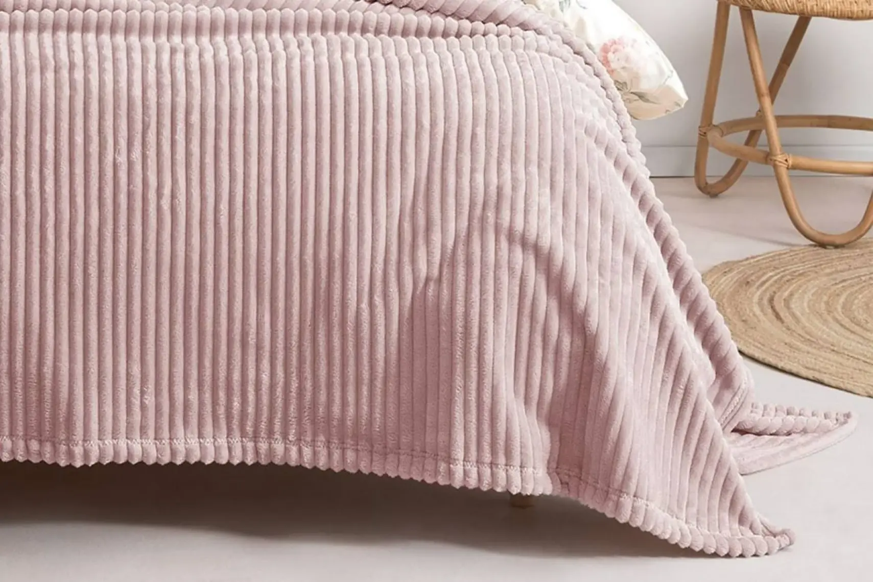 Yataş Bedding Holly Wellsoft Battaniye Tek Kişilik- Antrasit