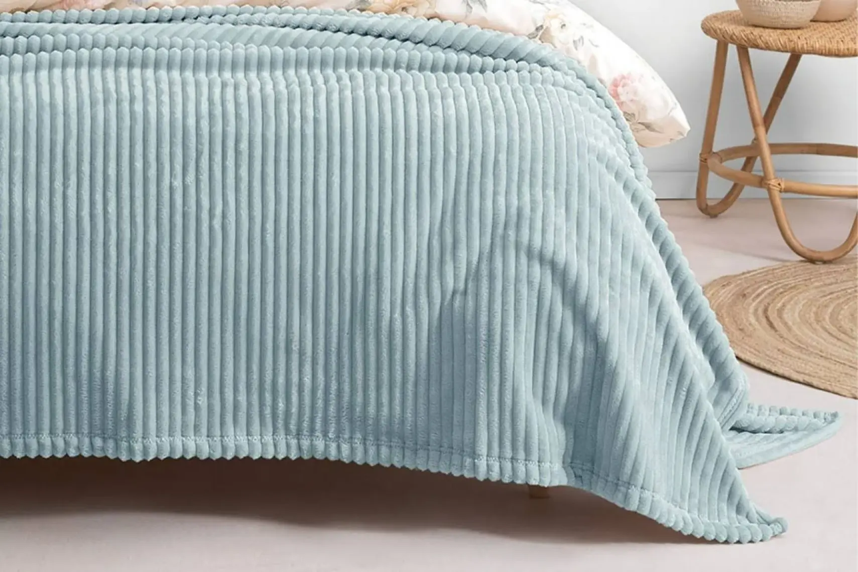 Yataş Bedding Holly Wellsoft Battaniye Tek Kişilik- Antrasit