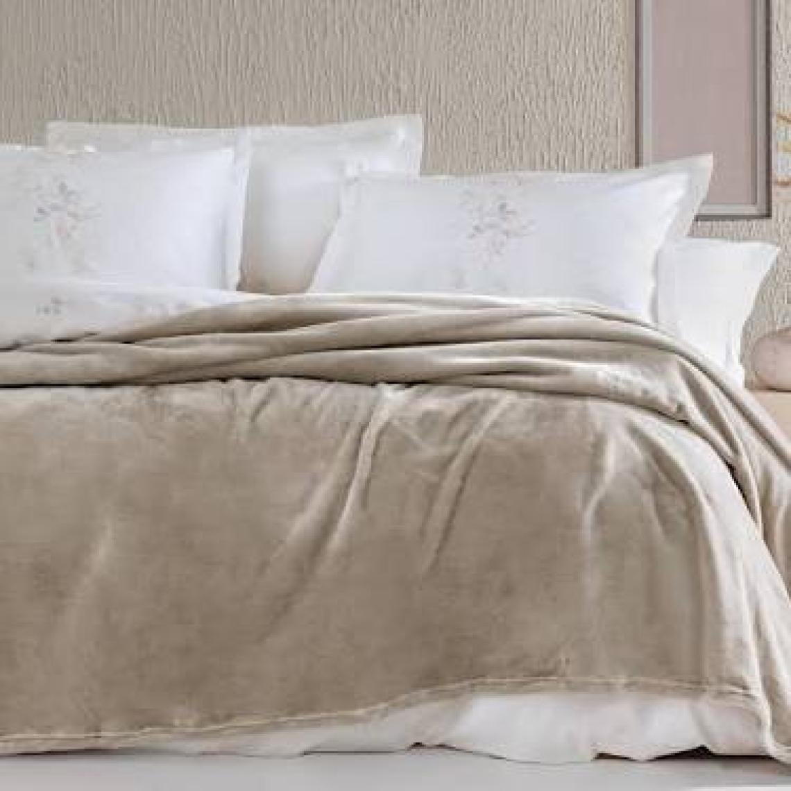 Yataş Bedding Olenna Tek Kişilik Wellsoft Battaniye - Bej