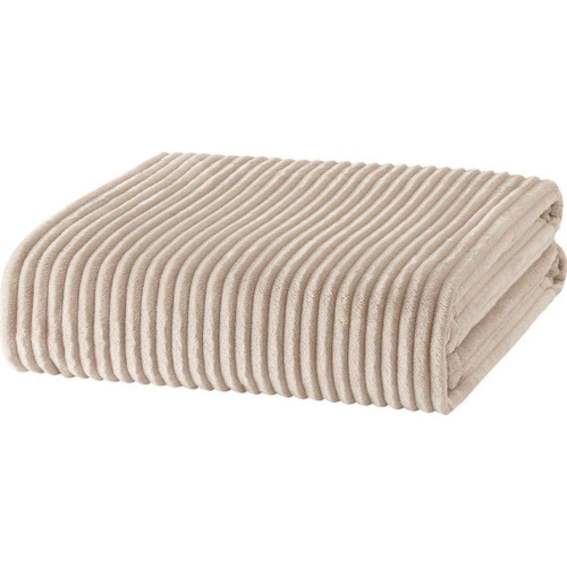 Yataş Bedding Holly Wellsoft Çift Kişilik Battaniye Ekru