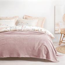 Yataş Bedding Holly Wellsoft Tek Kişilik Battaniye Pudra