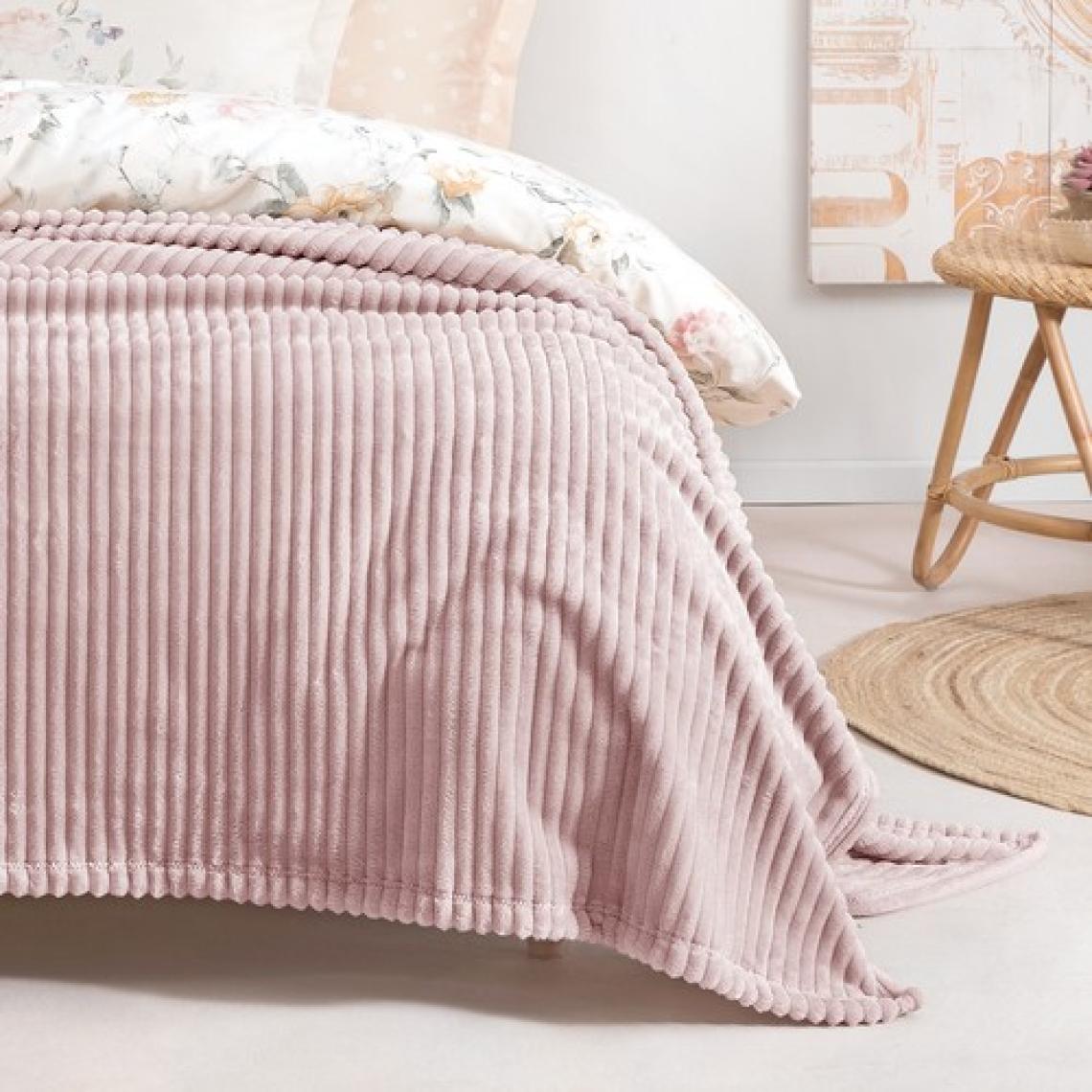 Yataş Bedding Holly Wellsoft Tek Kişilik Battaniye Pudra