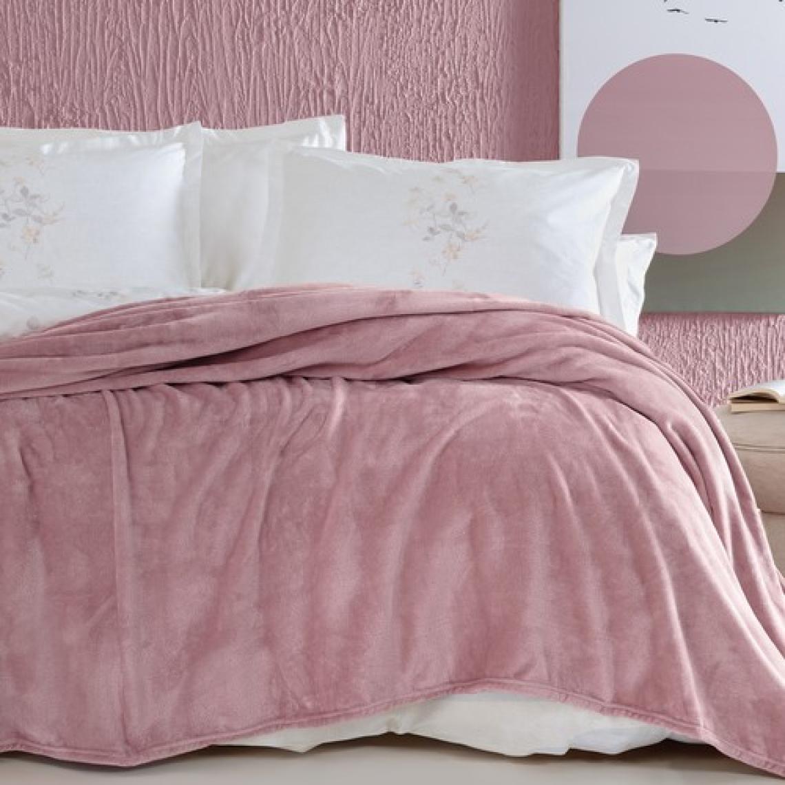 Yataş Bedding Olenna Tek Kişilik Wellsoft Battaniye - Pudra