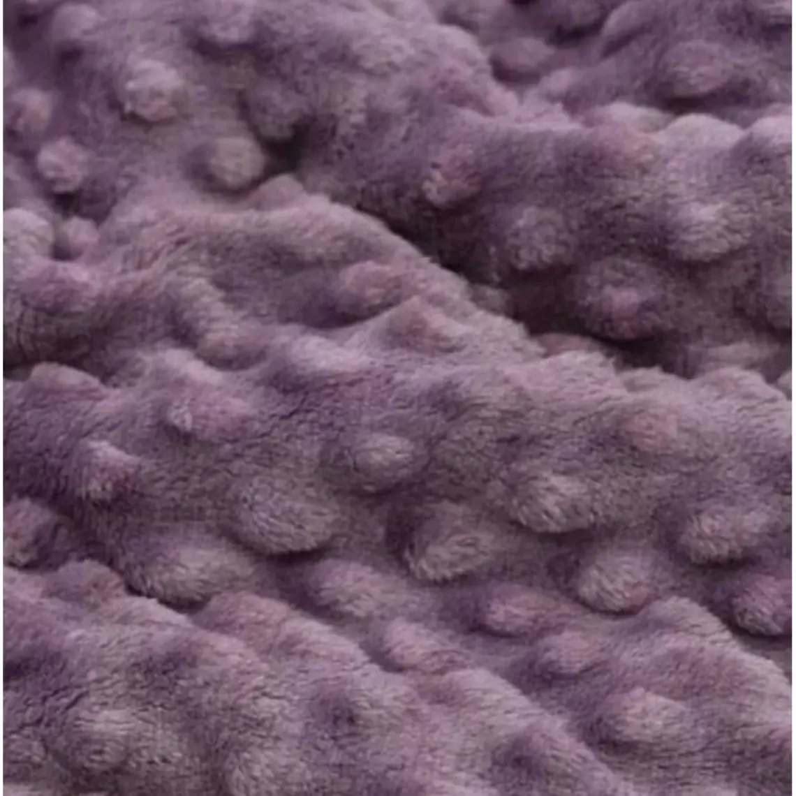 Merinos Pearl Tomurcuk Battaniye Kül Moru Çift Kişilik