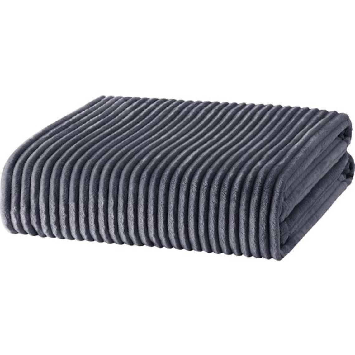 Yataş Bedding Holly Wellsoft Battaniye Tek Kişilik- Antrasit