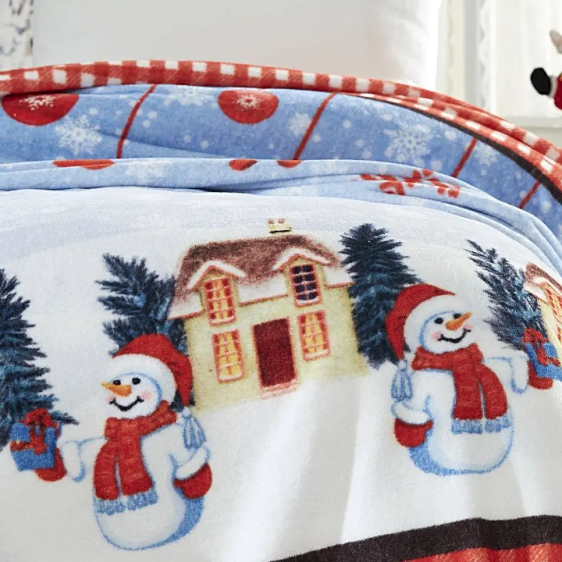 Dolce Bonita Home Tek Kişilik 3D Soft Battaniye Joyeux
