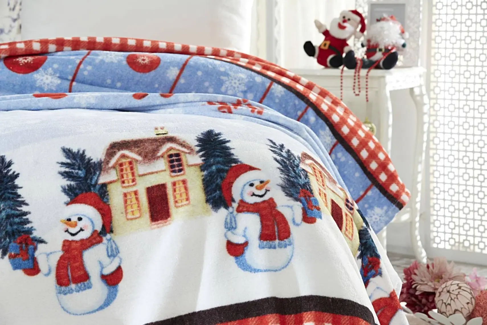 Dolce Bonita Home Tek Kişilik 3D Soft Battaniye Joyeux
