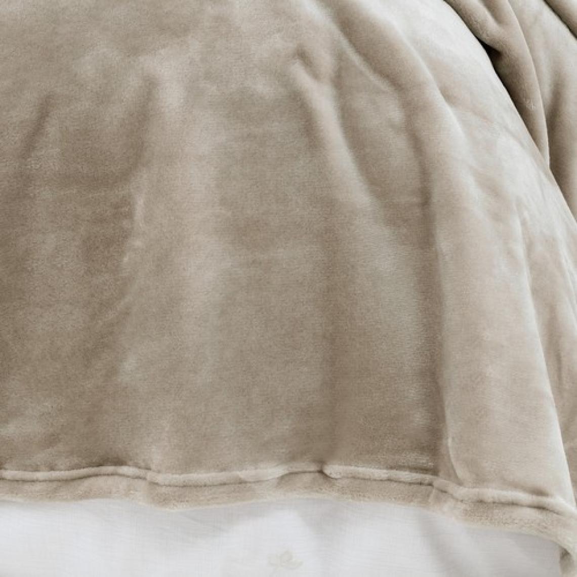 Yataş Bedding Olenna Çift Kişilik Wellsoft Battaniye - Bej