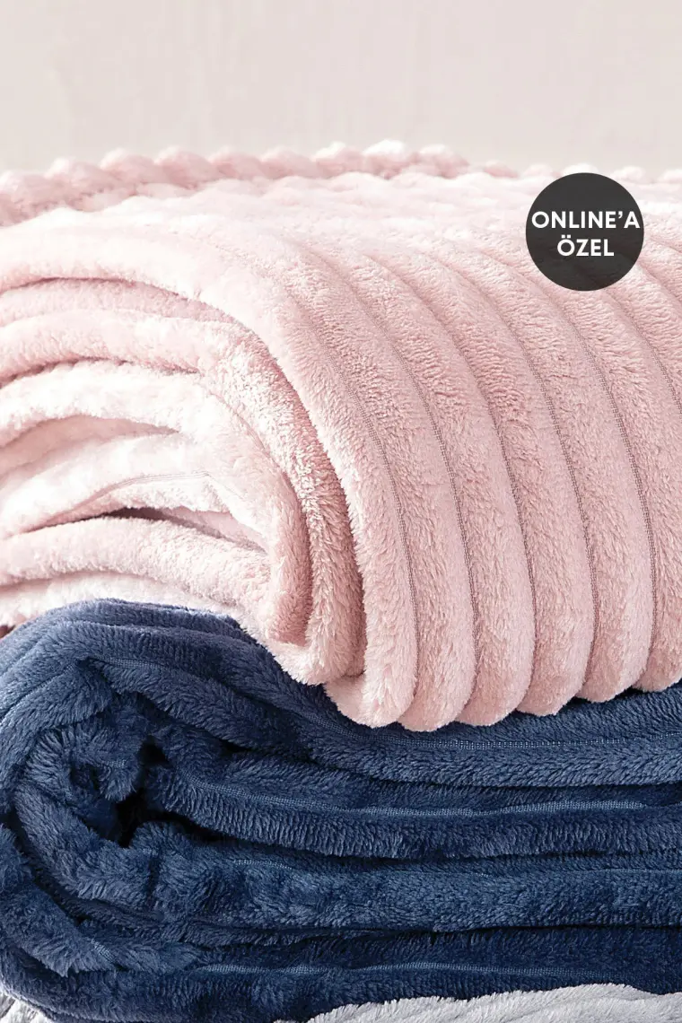 Yataş Bedding Holly Wellsoft Tv Battaniyesi 140x190 cm - Ekru