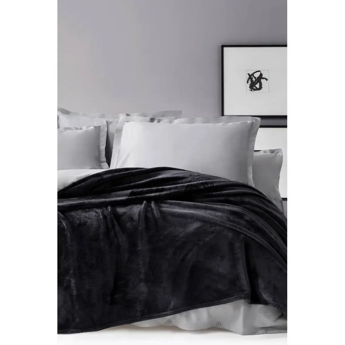 Yataş Bedding Olenna Tek Kişilik Wellsoft Battaniye - Antrasit