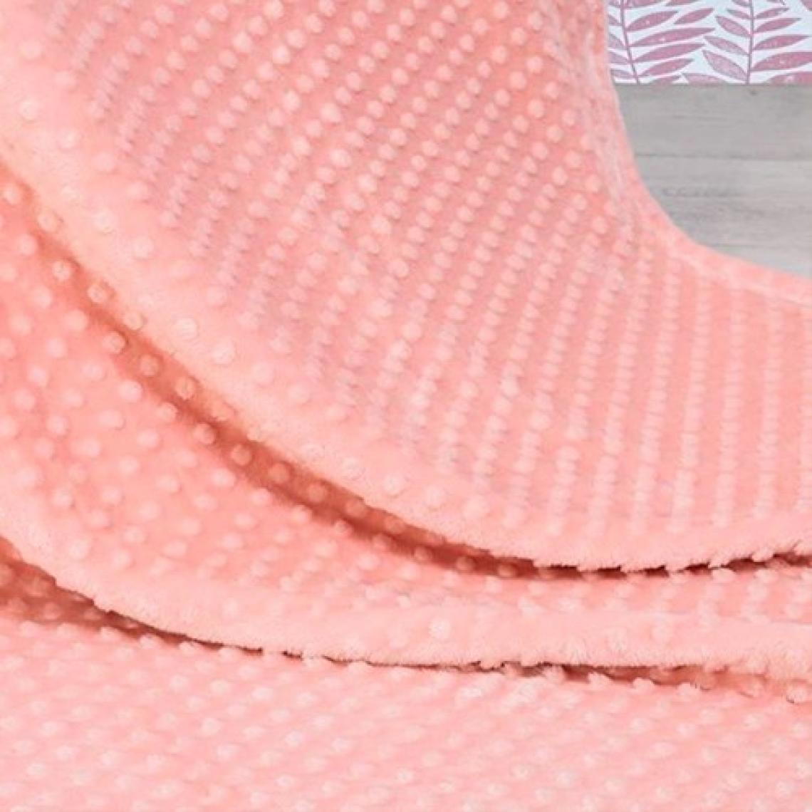 Merinos Pearl Tomurcuk Battaniye Pudra Tek Kişilik