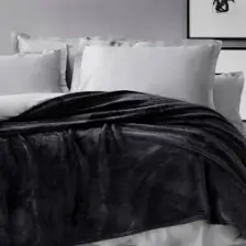 Yataş Bedding Olenna Çift Kişilik Wellsoft Battaniye - Antrasit