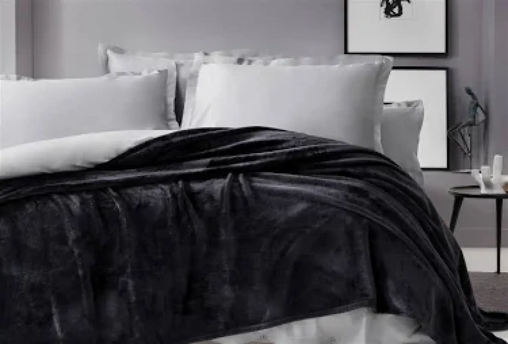 Yataş Bedding Olenna Çift Kişilik Wellsoft Battaniye - Antrasit