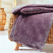 Yataş Olenna Kül Moru Welsoft Tv Battaniyesi 140x190 cm