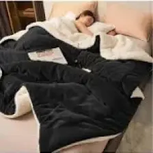 Mulberry Sherpa Polar Battaniye Çift Taraflı Çift Kişilik 220X240 cm