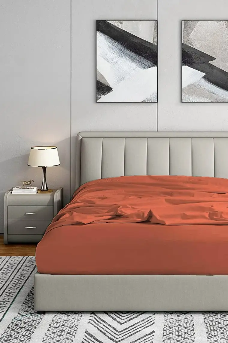 Soley | Jersey |  Pamuk Çift Kişilik 200 x 200 Lastikli Çarşaf