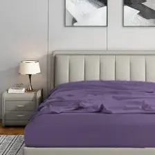 Soley | Jersey |  Pamuk Çift Kişilik 200 x 200 Lastikli Çarşaf