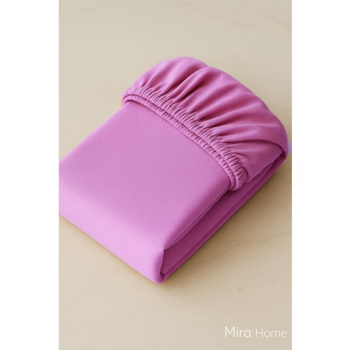 Mira Home Çift Kişilik Düz Penye  %100 Pamuklu Lastikli Çarşaf 200X200 cm Battal  Boy