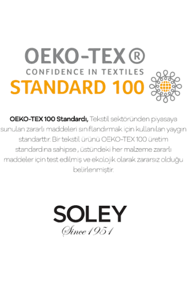 Soley | Jersey | %100 Doğal Pamuklu Çift Kişilik 200 x 200 Lastikli Çarşaf