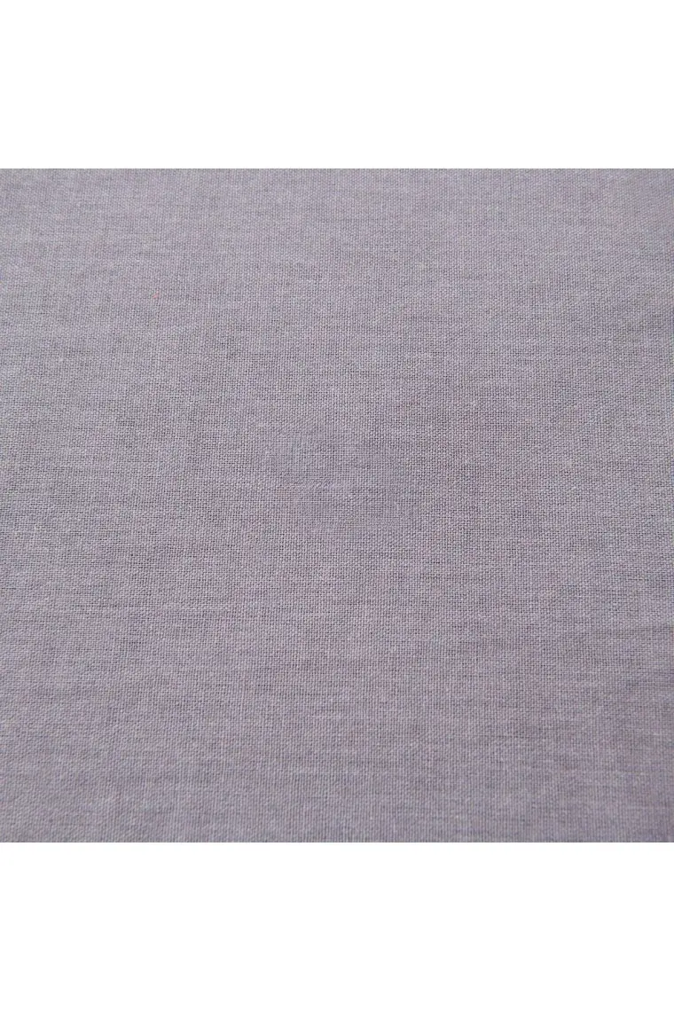 Evidea Soft Çift Kişilik Düz Kenar Çarşaf - Antrasit - 260x270 cm