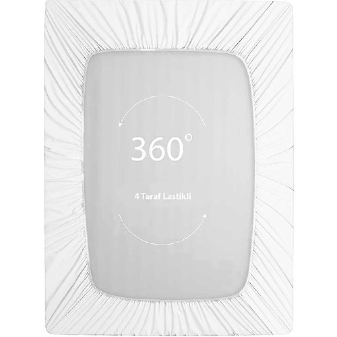 Soley | Jersey | %100 Doğal Pamuklu Çift Kişilik 200 x 200 Lastikli Çarşaf