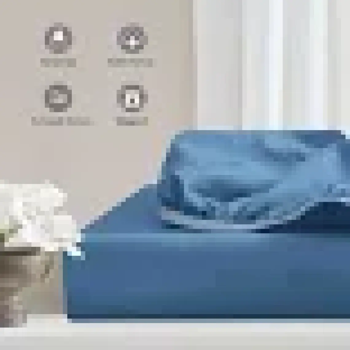 Soley | Jersey | %100 Doğal Pamuklu Çift Kişilik 200 x 200 Lastikli Çarşaf