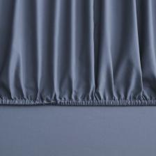 Mix&match Pamuk Saten Çift Kişilik Lastikli Çarşaf Indigo