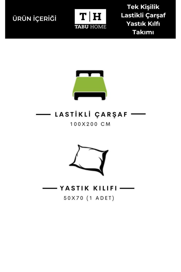 Tabu Home  Tek / Çift Kişilik Lastikli Çarşaf
