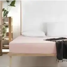 Evidea Soft Tek Kişilik Lastikli Çarşaf - Pudra - 120X200 cm