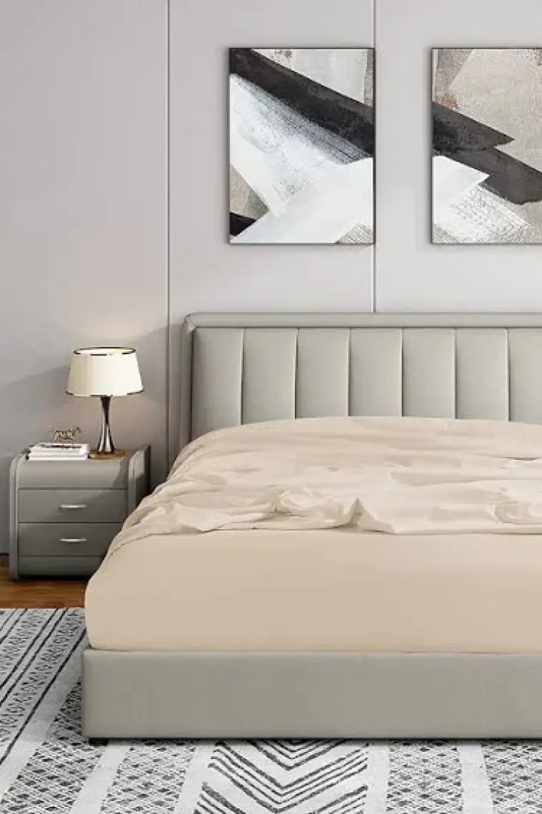 Soley | Jersey | %100 Doğal Pamuklu Tek Kişilik 100 x 200 Lastikli Çarşaf