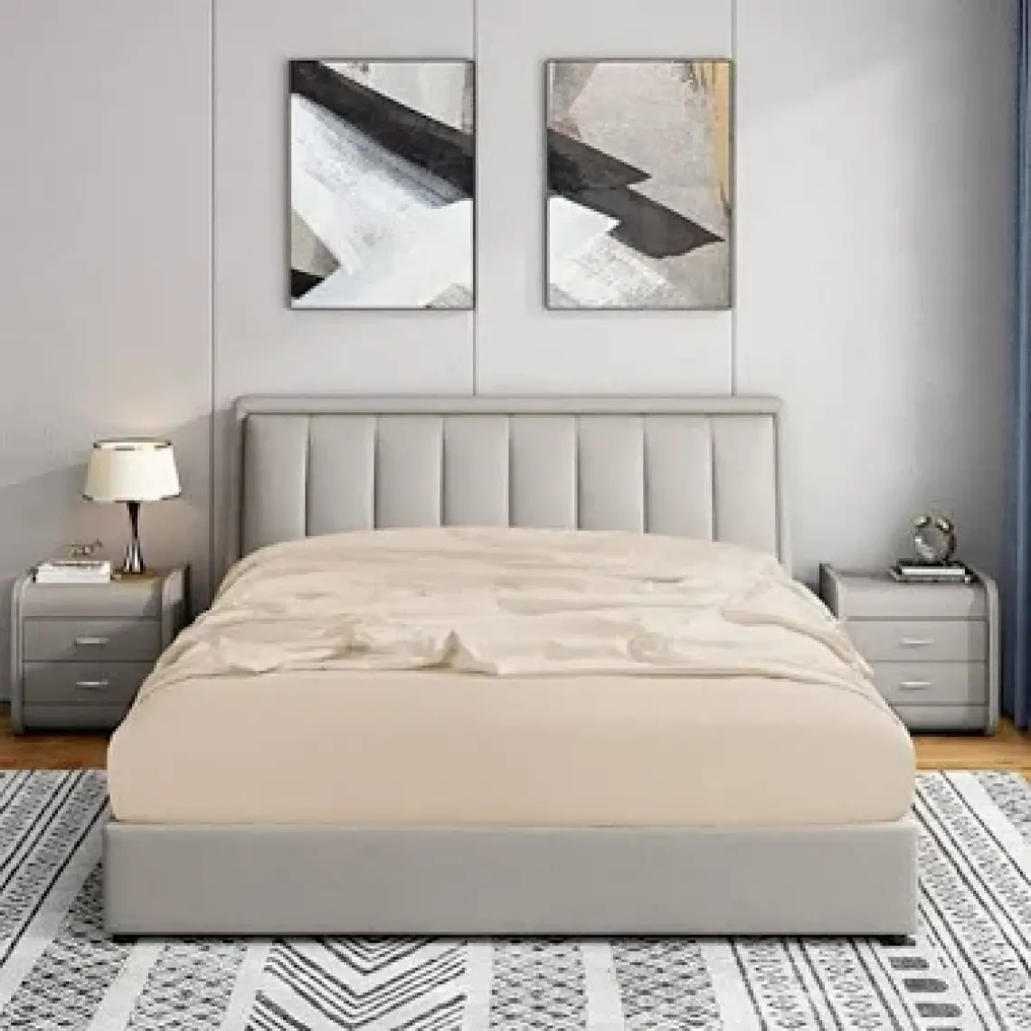 Soley | Jersey | %100 Doğal Pamuklu Tek Kişilik 100 x 200 Lastikli Çarşaf
