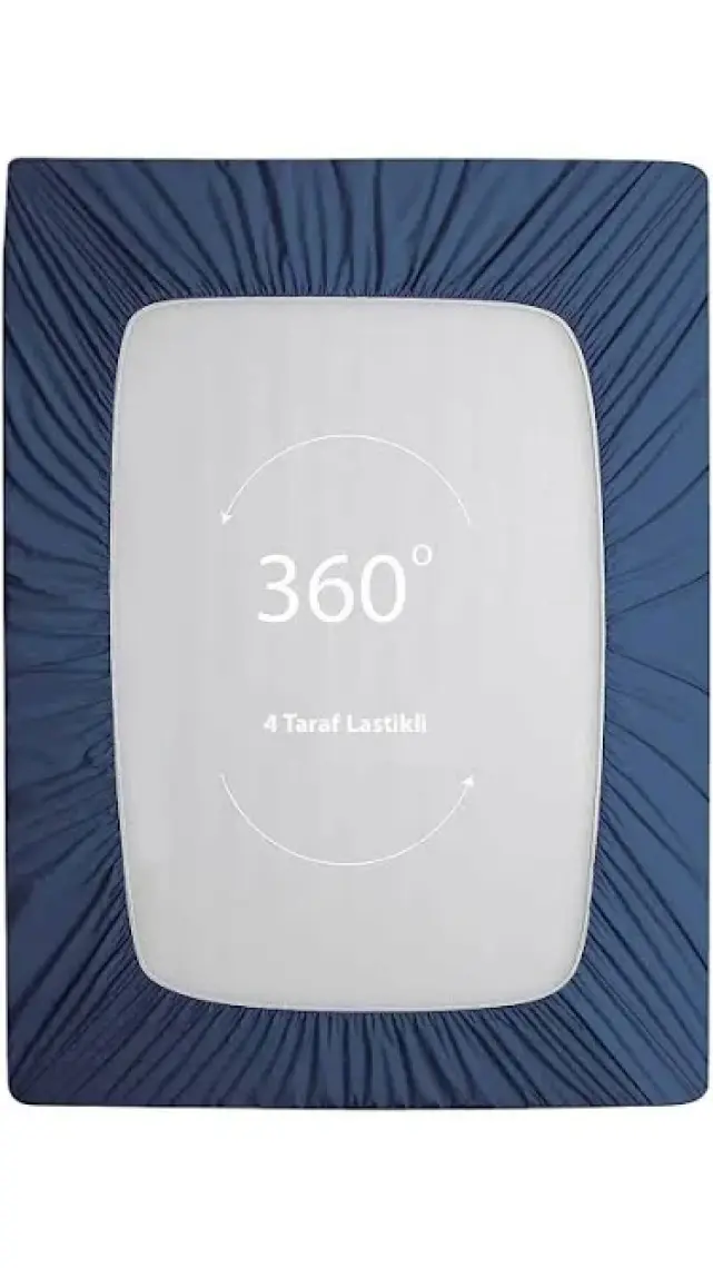 Soley | Jersey |  Doğal Pamuklu Tek Kişilik 100 x 200 Lastikli Çarşaf