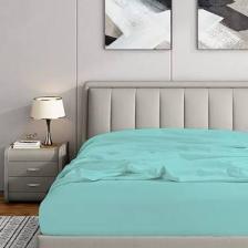 Soley | Jersey | %100 Doğal Pamuklu Çift Kişilik 180 x 200 Lastikli Çarşaf