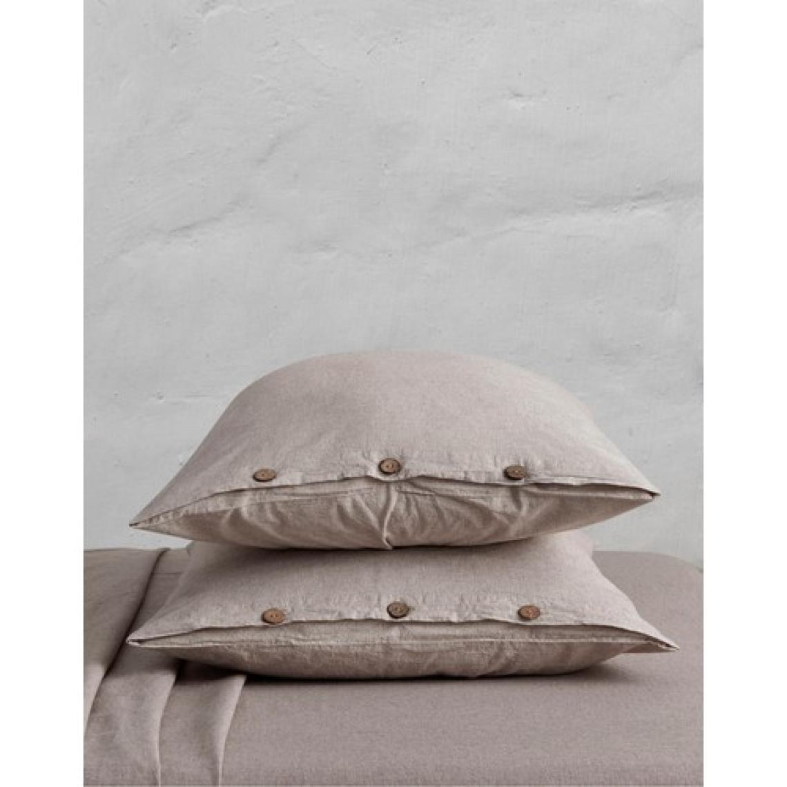 Berolige Chambray 100% Pamuklu Yıkamalı Iplik Boya Lastikli Çarşaf Kahverengi 160x200
