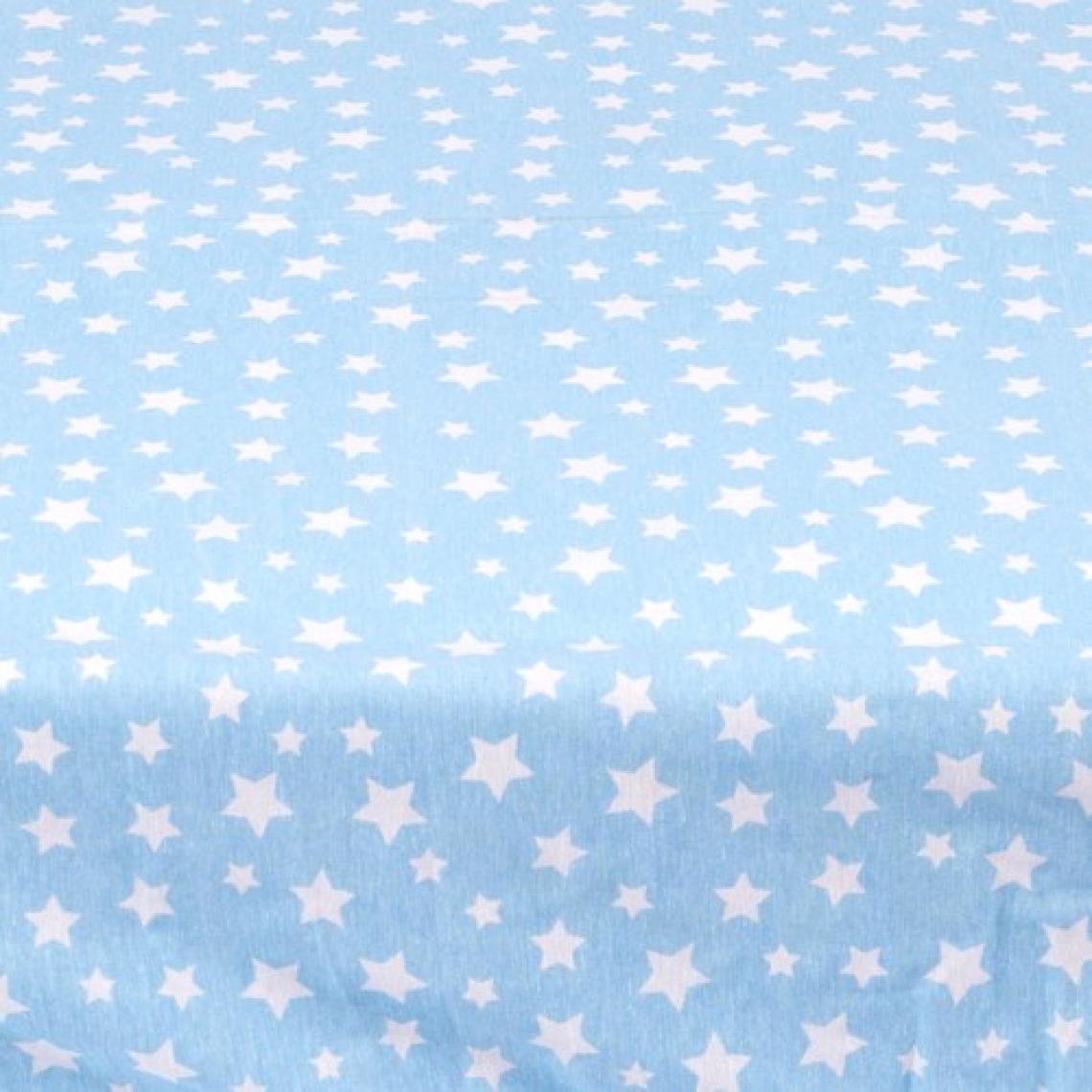 Sluupy Mavi 140 x 190 cm Lastikli (Fitted) Çift Kişilik Yatak Çarşafı