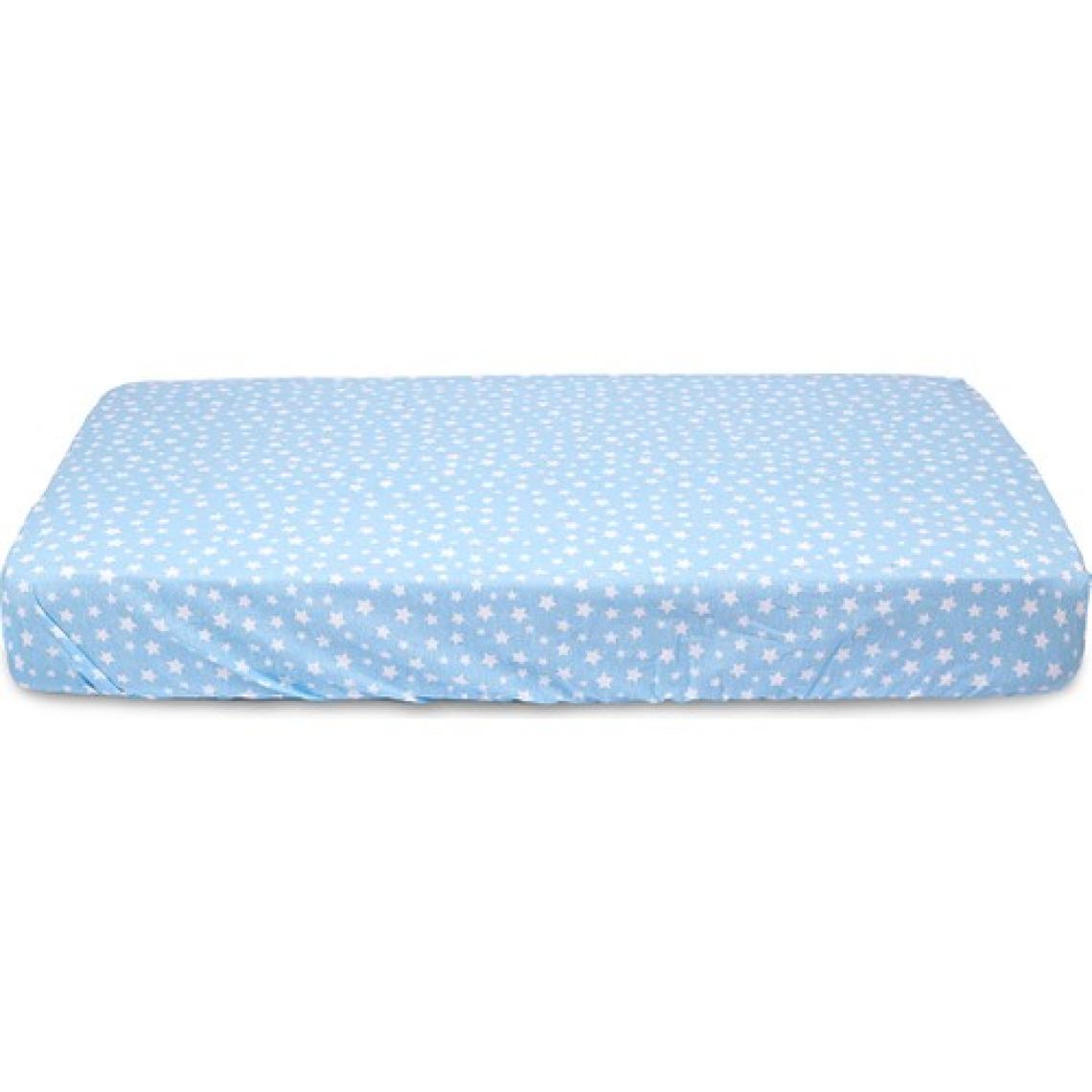 Sluupy Mavi 140 x 190 cm Lastikli (Fitted) Çift Kişilik Yatak Çarşafı
