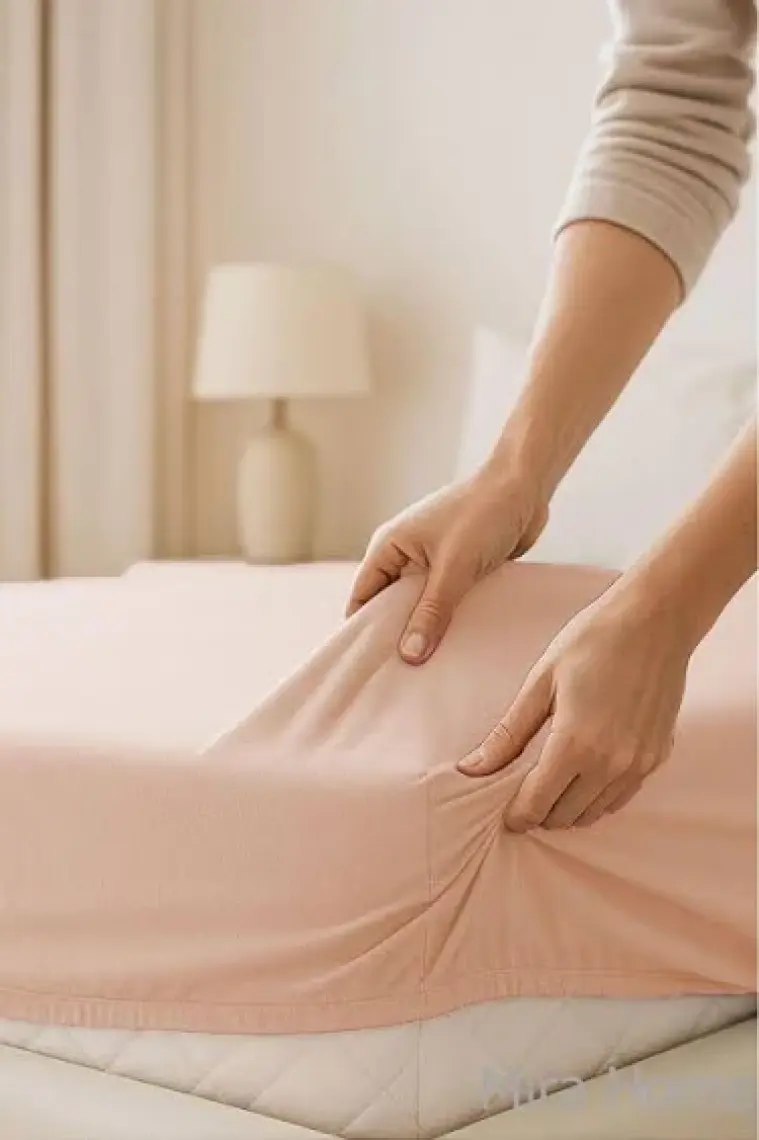 Mira Home Çift Kişilik Düz Penye  %100 Pamuklu Lastikli Çarşaf 200X200 cm Battal  Boy