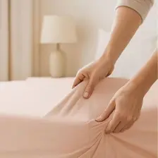 Mira Home Çift Kişilik Düz Penye  %100 Pamuklu Lastikli Çarşaf 200X200 cm Battal  Boy